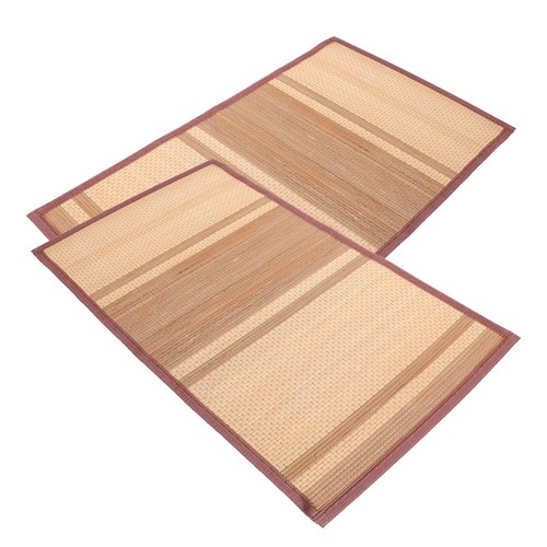 Set reusable bamboo place - of,