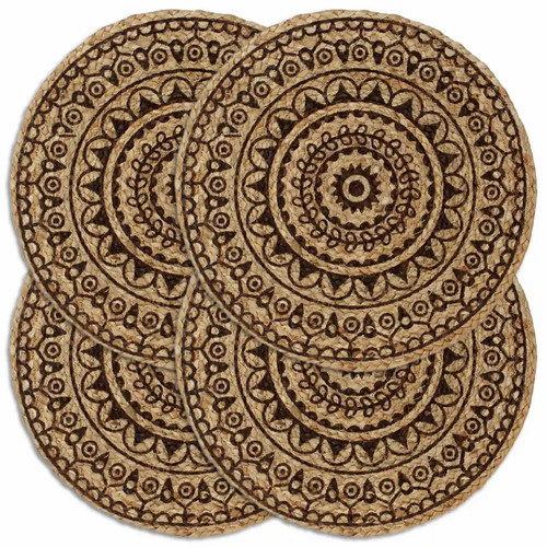 Placemats set round - set, 4