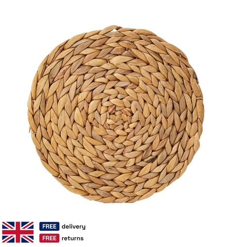 Round natural water hyacinth - 4,