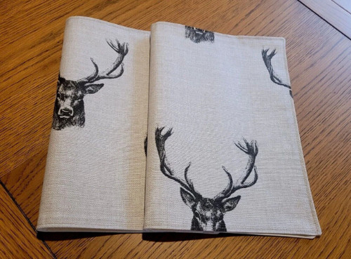 Stags rustic taupe - rustic, christmas