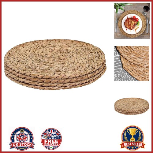 Pcs rustic wicker placemats - pcs,