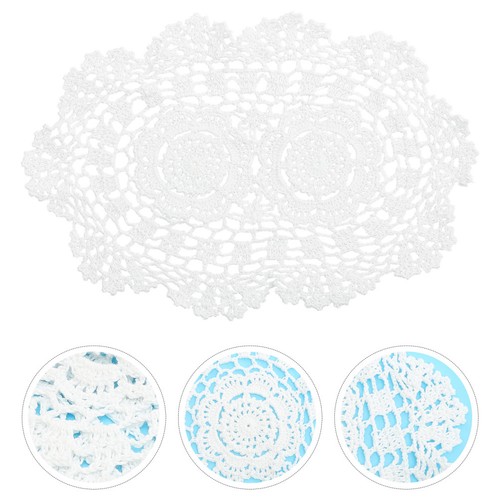 Rustic crochet placemats - crochet,