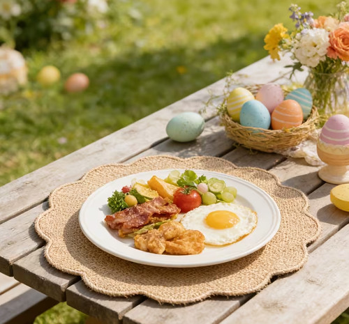 Set woven table - set, mats
