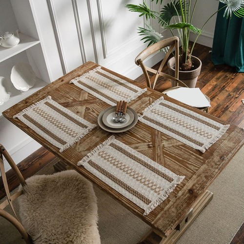 Boho placemats 4pcs - placemats, 30x50cm