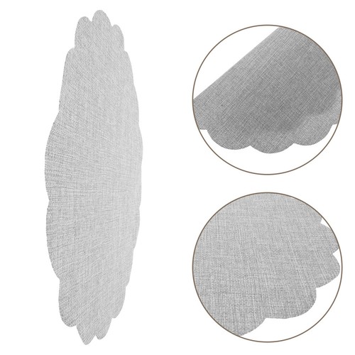 10pcs flower shape placemats - flower,