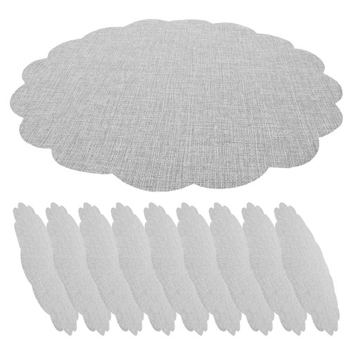 10pcs scalloped round - scalloped,