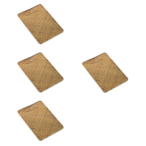 Rustic woven placemat reusable - placemat,