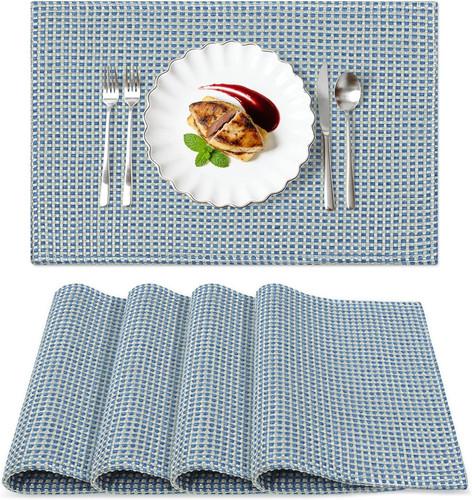 Cotton linen placemat - linen, 4