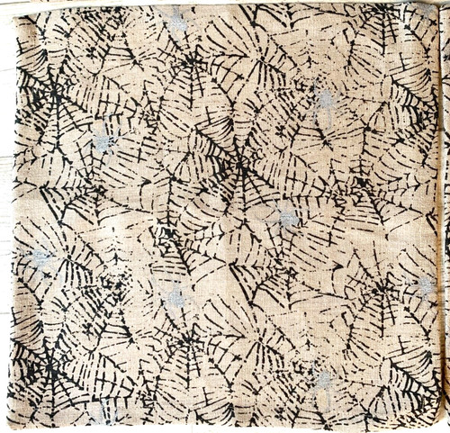 Spider web jute placemats set - spider,